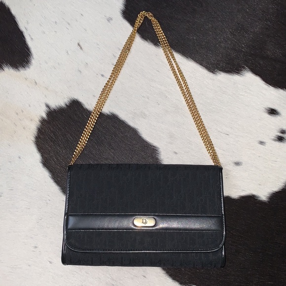 Vintage 70’s Christian Dior Monogram Shoulder Bag - Picture 3 of 12